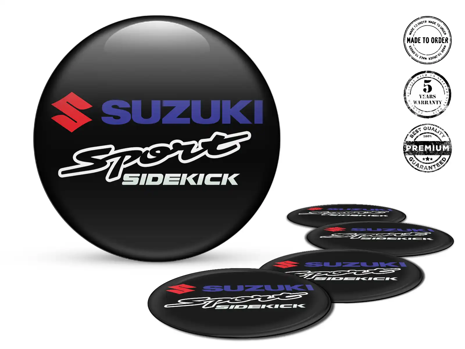 Suzuki Adesivi Cerchio Edizione Upgrade Cupola Epox